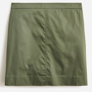 J Crew Natasha Skirt in Stretch Twill Cotton Blend, NWT